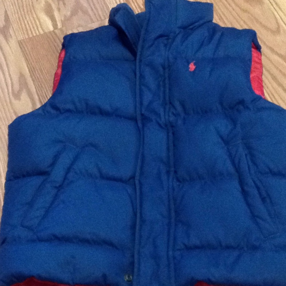 Polo boys down vest